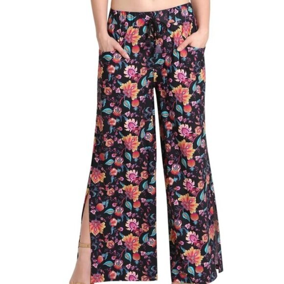 Floral Women's Swim Cover-Up Pants - Picture 14 of 14